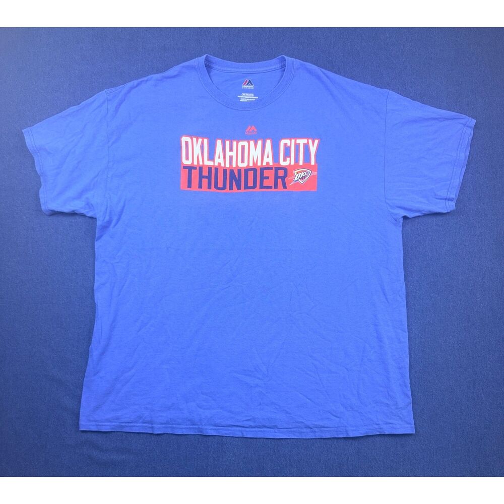 Majestic Oklahoma City Thunder Russell Westbrook #0 Men’s 2XL T-Shirt